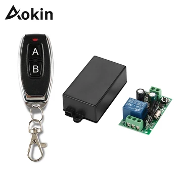 

Aokin 433Mhz Universal Wireless Remote Control Switch AC 85V 110V 220V 1CH Relay Receiver Module RF 433 Mhz Remote Controls