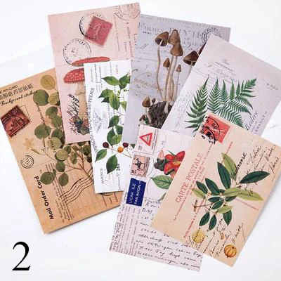 6 листов милые наклейки в виде цветов клейкие бумажные наклейки Kawaii канцелярские наклейки для детей дневник фото декоративные Скрапбукинг - Цвет: 2