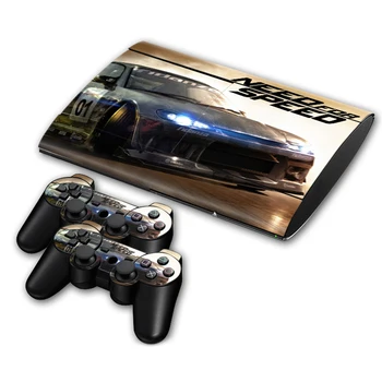 

Skin Sticker Decal for PS3 Slim 4000 PlayStation 3 Console and Controllers For PS3 Slim Skins Sticker Vinyl - Need for Speed