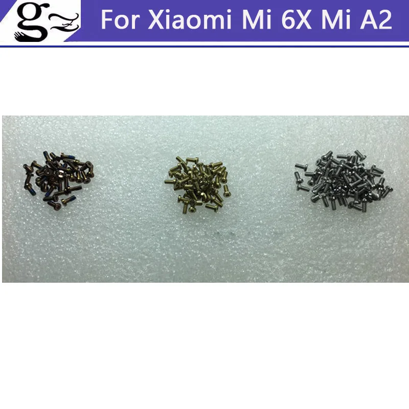 

2PCS For Xiaomi Mi A2 Buttom Dock Screws Housing Screw nail tack For Xiaomi Mi 6X MI6 X Mobile Phones