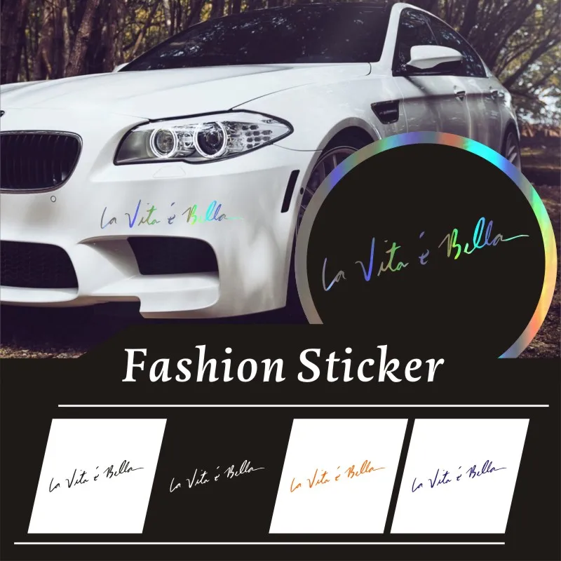 Life Is Beautiful JDM виниловые наклейки на машину для стайлинга автомобилей защита от