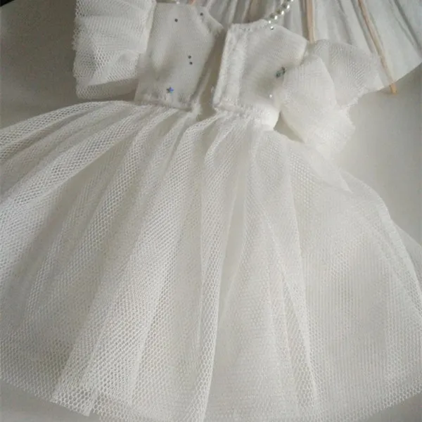 6 BJD кукла платье белый-ob24 ob 27 blyth licca pullip