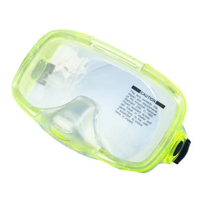 LayaTone маска для дайвинга Подводная Рыбалка очки для подводного плавания полноразмерная маска для дайвинга с одним видением маска для подводного плавания маска для дайвинга для взрослых - Цвет: Yellow