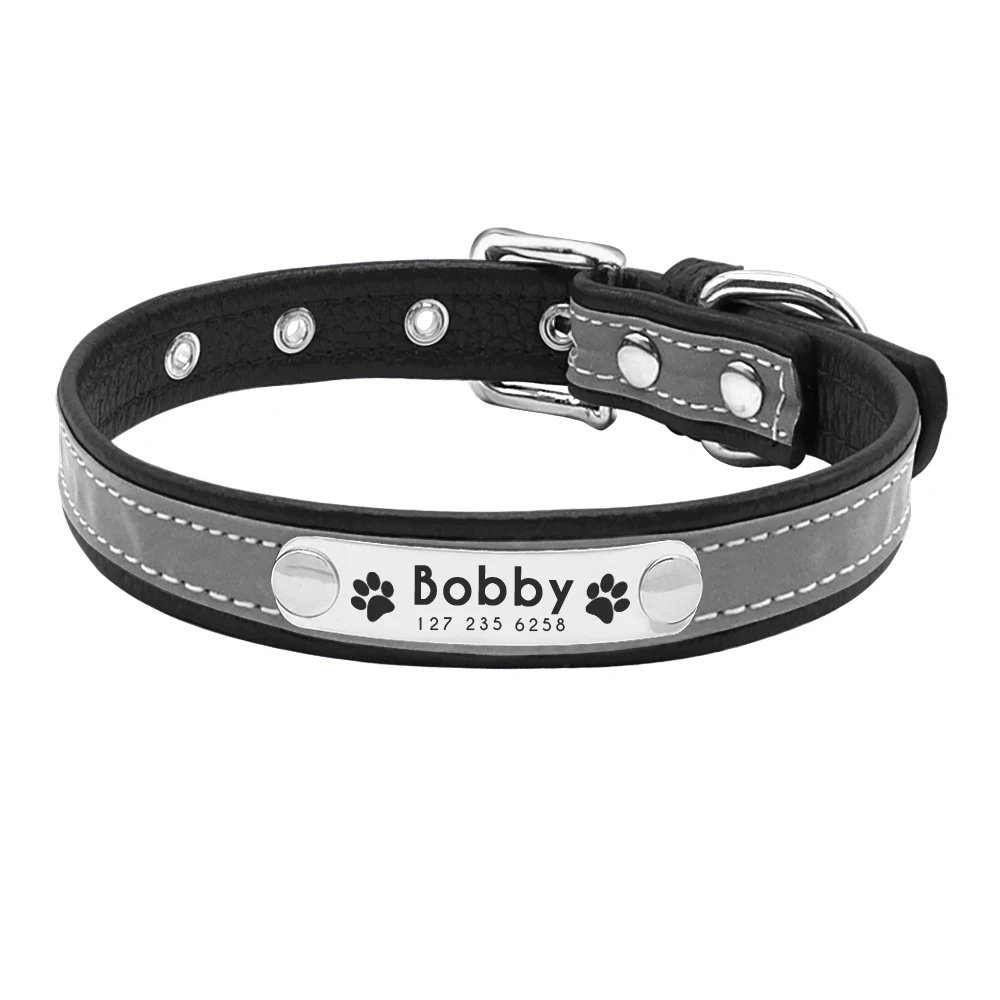 Leather-Padded-Dog-Collar-For-Any-Breed