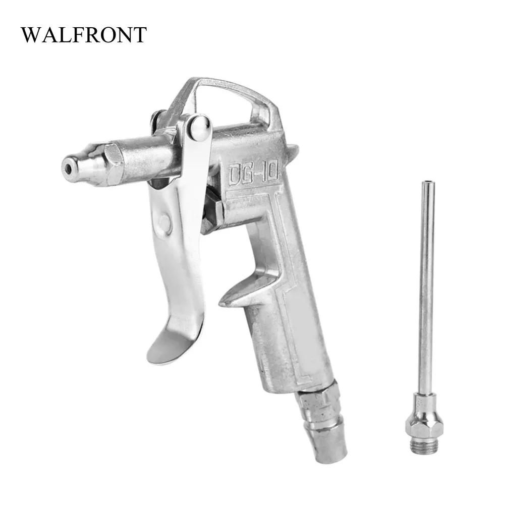 WALFRONT Extend Nozzle Air Blow Gun Compressor Duster Airbrush Dust