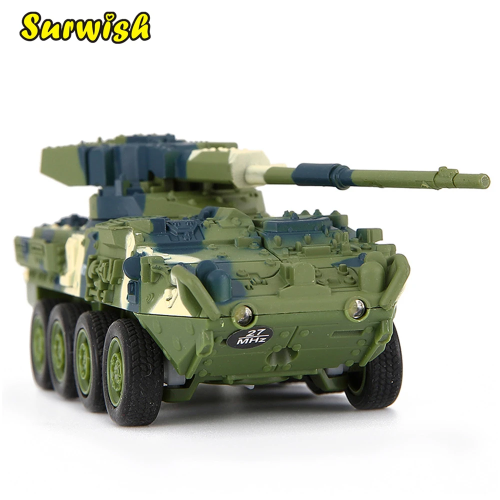 Креативная Игрушка Magic Prestige 8021 Stryker Cannon автомобиль rc танк военная модель игрушки-зеленый