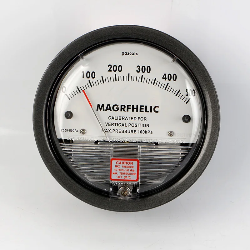 TE2000 0 500pa Micro Differential Pressure Gauge Highdifferential