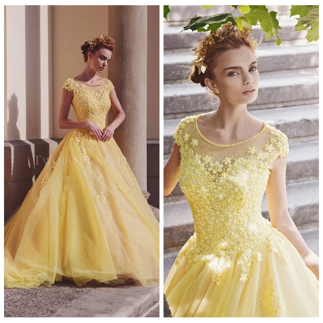 yellow party dresses for juniors