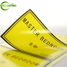 Leotrusting 1000 шт виниловый стикер с изображением Бумага наклейки с рисунком самоклеящиеся этикетки Свадебная вечеринка одежда мешки для упаковки наклейки