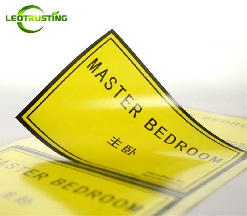 packaging stickers custom