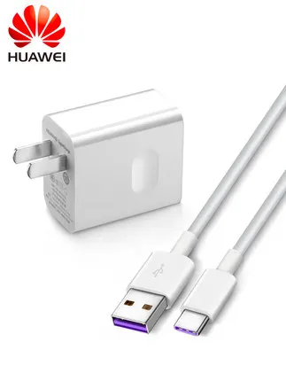 huawei SuperCharge быстрое зарядное устройство для путешествий QC 3,0 5A usb type C кабель huawei P10 Plus P20 MATE 9 10 20 Pro адаптер - Тип штекера: US 5A type C