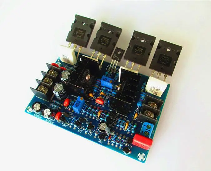 DC double 18 50V 150W 2SC5200 2SA1943 отдельная трубка моно усилитель плата|Усилители мощности| |
