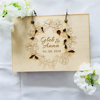 

Personalized Wedding Guest Book, Unique Guest Book, Custom Guest Book, Custom Wedding Album, Engraved Guestbook,Wedding sign