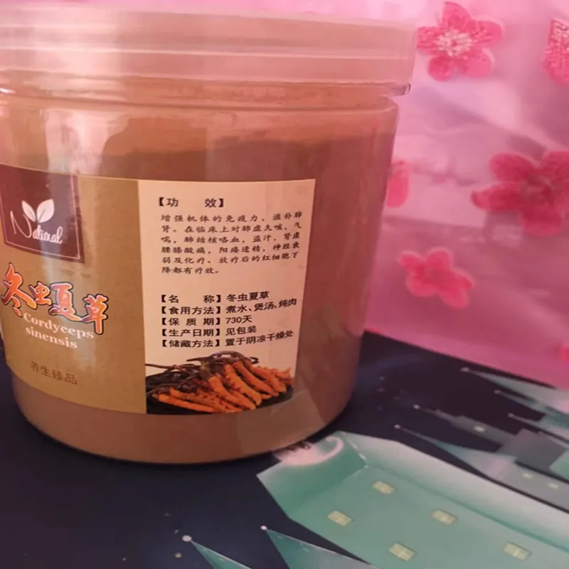 Aliviar a Fadiga Melhorar a Função Fortalecer a Imunidade pó de Cordyceps Orgânica Sinensis Cordyceps Sexual 250g - 500g 6 Cordyceps sinensis Aliviar A fadiga Melhorar A