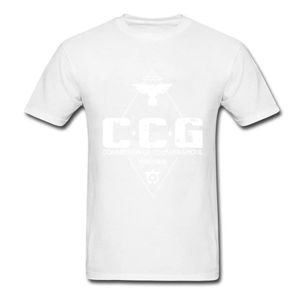 CCG PROJECT Tops Tees Graphic Crewneck Birthday Short Sleeve Pure Cotton Men T Shirt Printed On Tees Free Shipping CCG PROJECT white