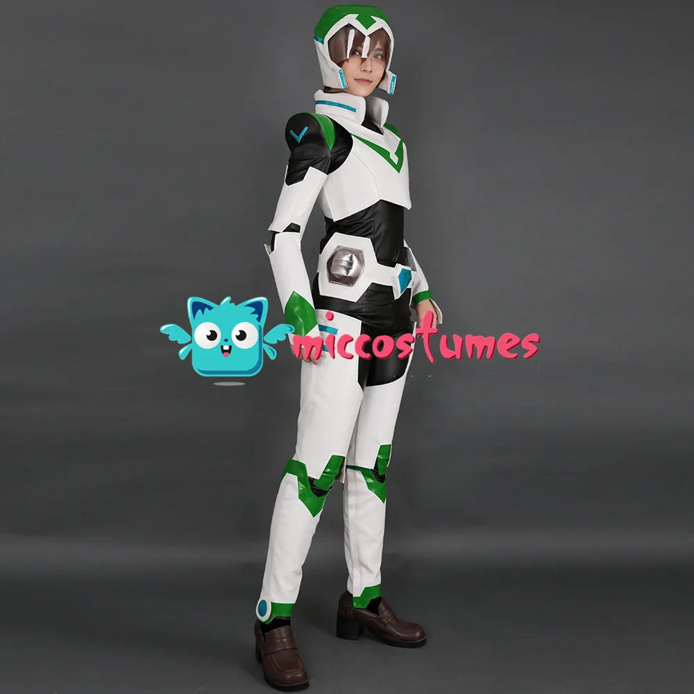 Паладин костюм Броня Shiro КИТ Ланс Pidge ломоть Косплэй с шлем Для мужчин одежда