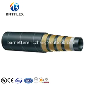 

2017 new coming High Temperature Textile Braided Cover Hydraulic Rubber Hose SAE100 R5