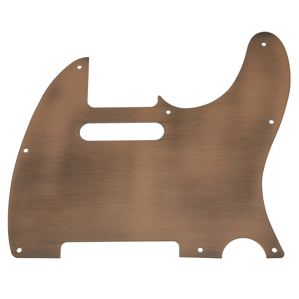

KAISH 8 Hole Tele Metal Guitar Pickguard Aluminum Scrach Plate for USA/Mexican Fender Telecaster
