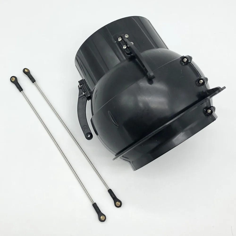 

360 degree vectored Thrust nozzle use for 90mm EDF Jet Plane model Freewing