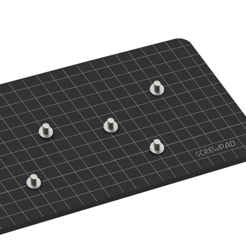 M-Triangle Magnetic Screwpad Screw Postion Memory Plate Mat For kit  165 x 65mm Mijja  Mobile Phone Hand Tool Set