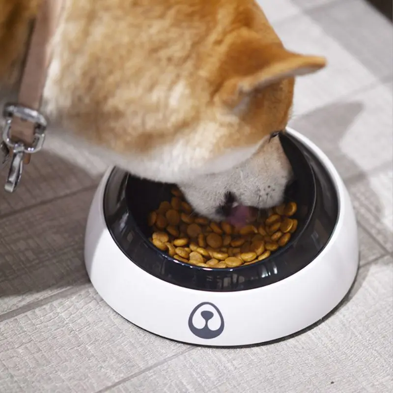 Cat Dog Feeding Bowl With Stand Pet Food Water Double Bowls Adjustable Anti-slip Anti-overflow Durable Overhead Feeder