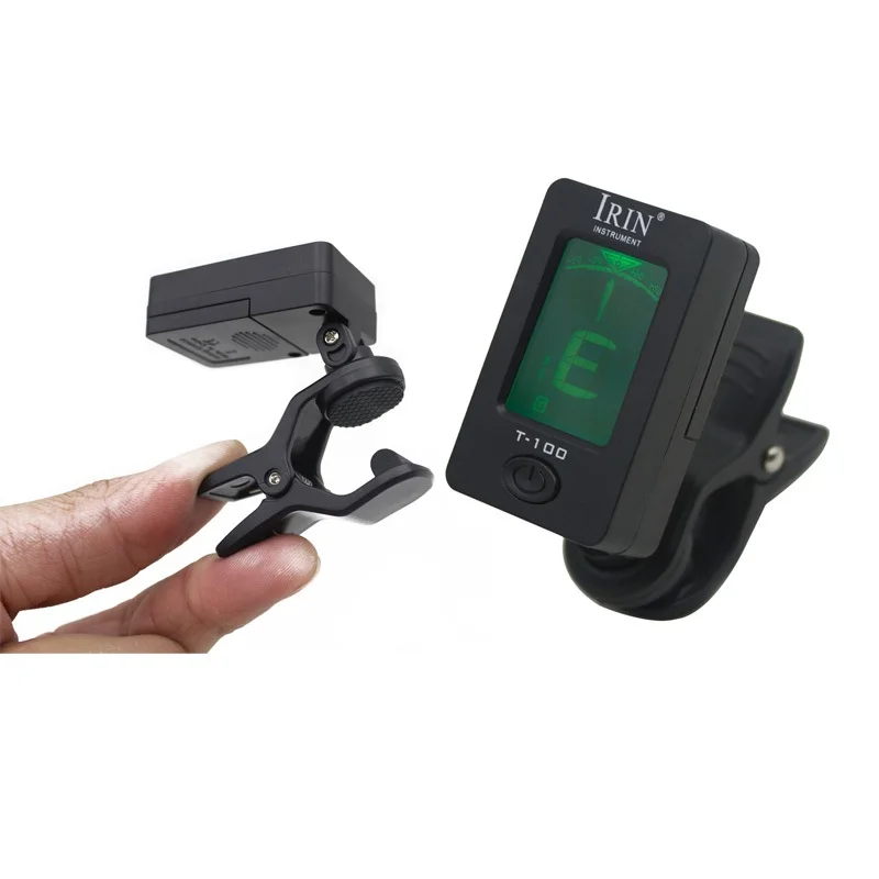 IRIN T 100 Portable Guitar Tuner Color Screen Digital Tuner Clip On