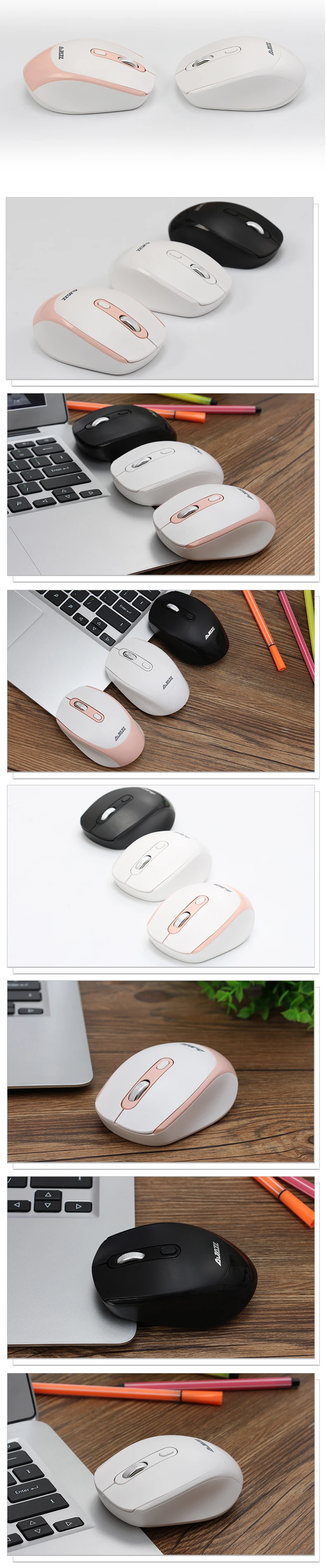 Ajazz 120I 2.4G Wireless Mouse Adjustable 800  1200  1600DPI Mouse Gamer  (3)