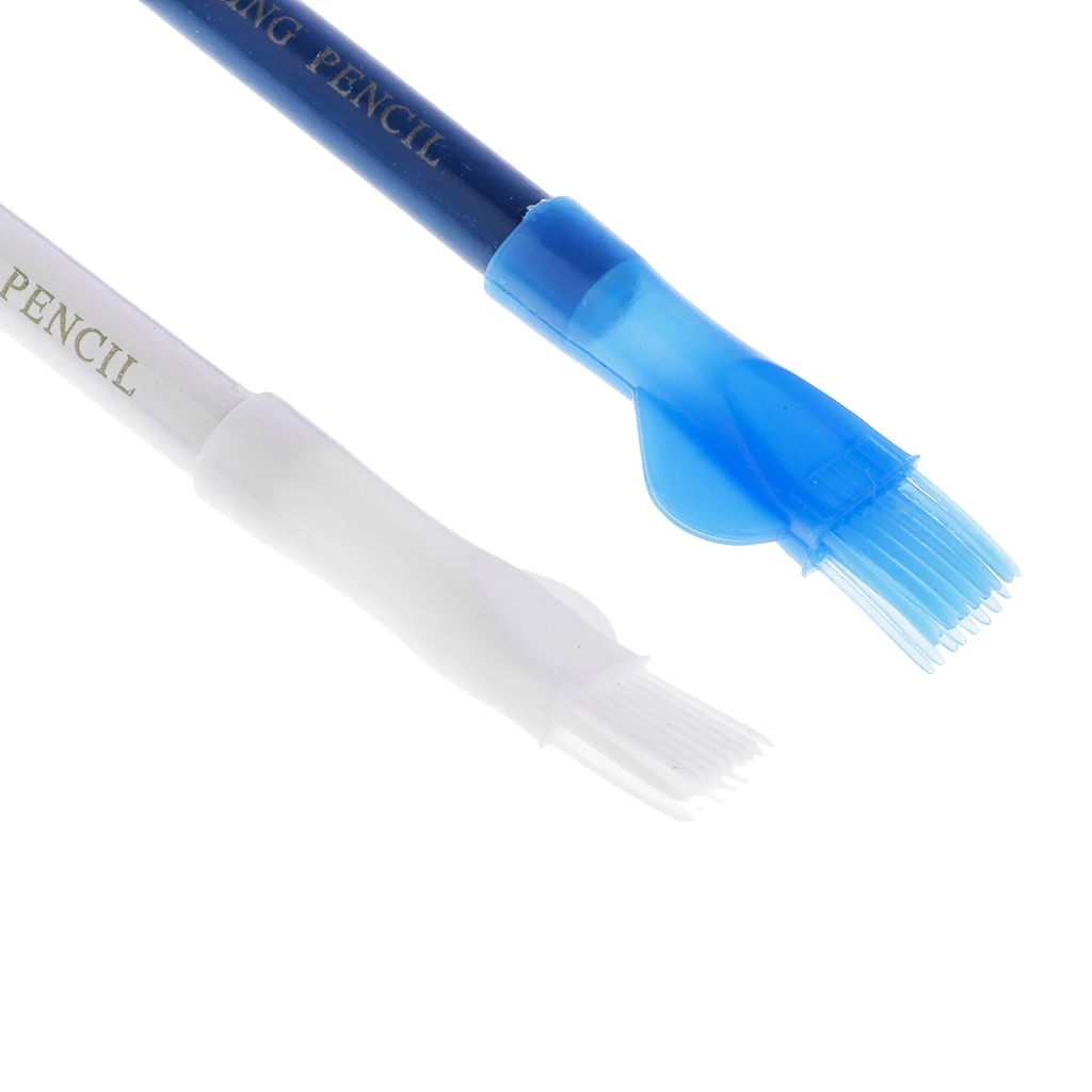  20Pcs Dual Heads Tailors Chalk Pen Pencil with Brush For Sewing Dressmakers DIY Craft Markers Pens