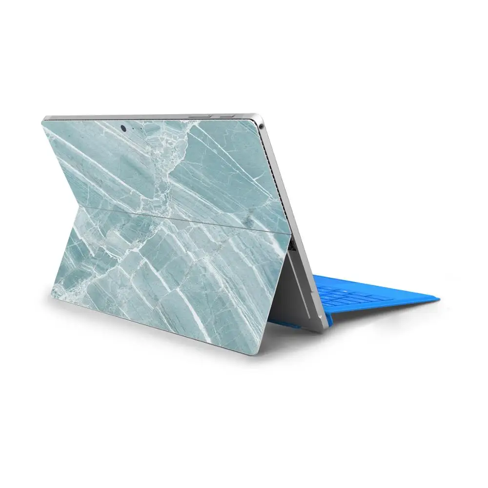Чехол для ноутбука с мраморным рисунком Microsoft Surface Pro 6 5 4 наклейки Виниловая