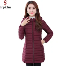 Womens Winter Jackets And Coats 2017 Light Warm Hooded Cotton Padded Parkas For Women’s Winter Jacket Female Manteau Femme LZ113