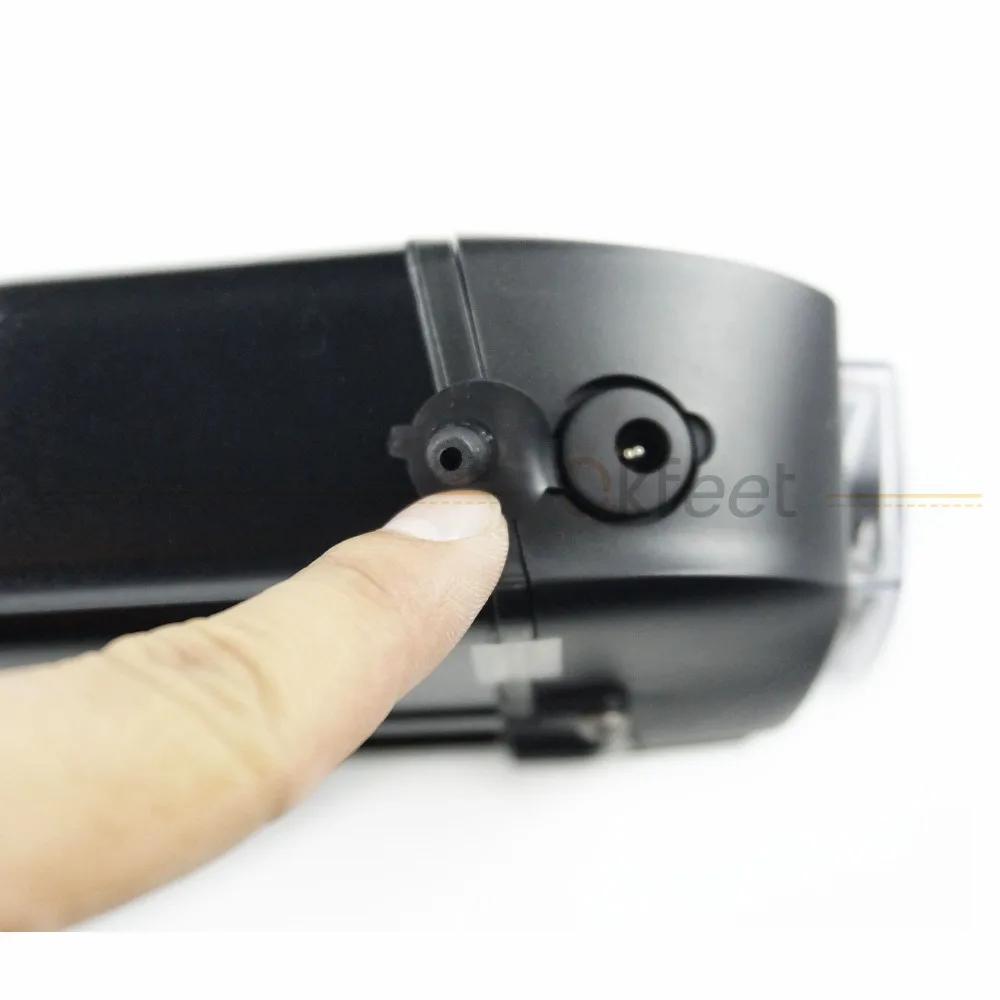 Flash Deal Okfeet Powerful Bateria 36V 48V 13Ah 16Ah Rear Rack Battery for Bafang  eBike Battery + Double Layer Luggage 21