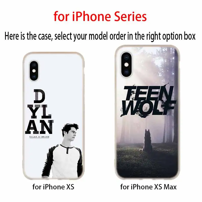 Чехлы для телефонов силиконовый мягкий чехол iPhone 11 Pro X XS Max XR 6 6S 7 8 Plus 5 4S SE Stilinski 24 Teen