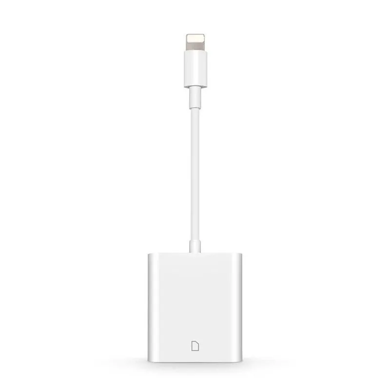 Ingenlon SD Card Reader Smart Камера Card Reader Lighning адаптер для iPhone iPod Apple карты памяти SD адаптер без APP нужно