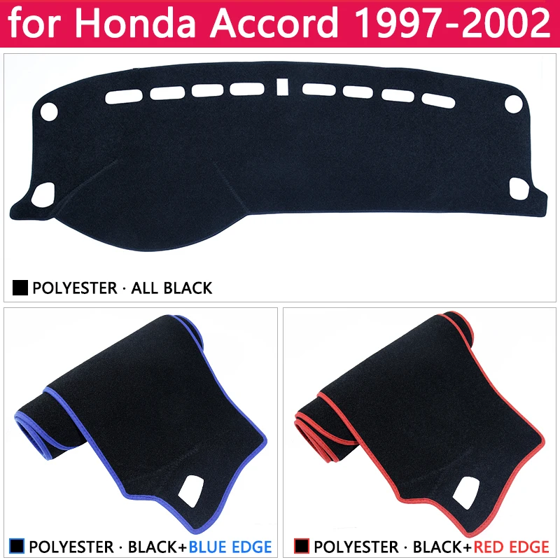 Для Honda Accord 1997 1998 1999 2000 2001 2002 6 анти-скольжения Мат панельная крышка приборной защиты накидка коврик аксессуары