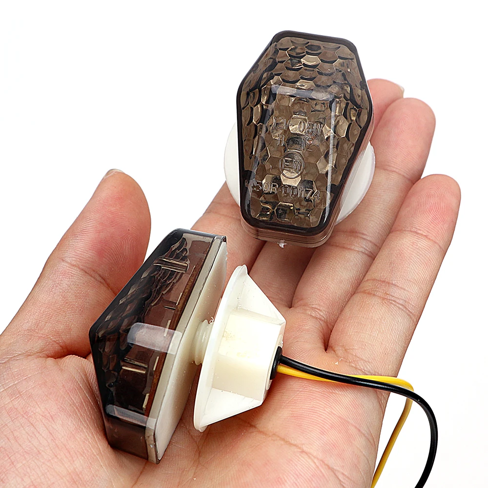 2 Pieces/Set Universal Turn Signal Lights Motorcycle Accessories For