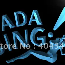 LB886-Бада Бинг Sexy Lady Бар пива паб света Вход