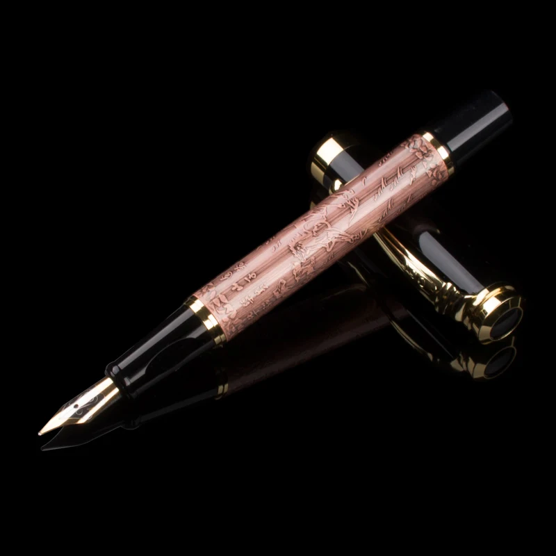 high quality best ink pen red copper eight Horses luxury school Office
