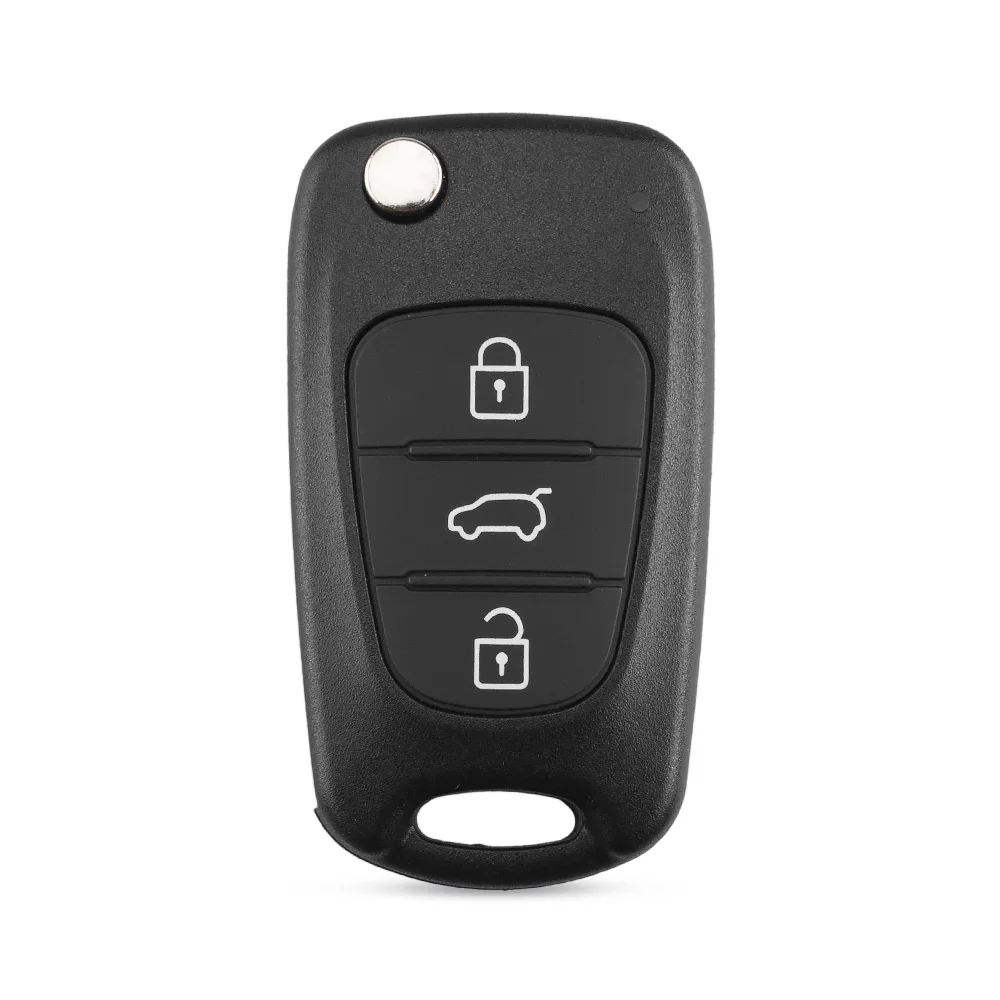 KEYYOU 10X высококачественный складной чехол для Hyundai I30 IX35 раскладной пульта