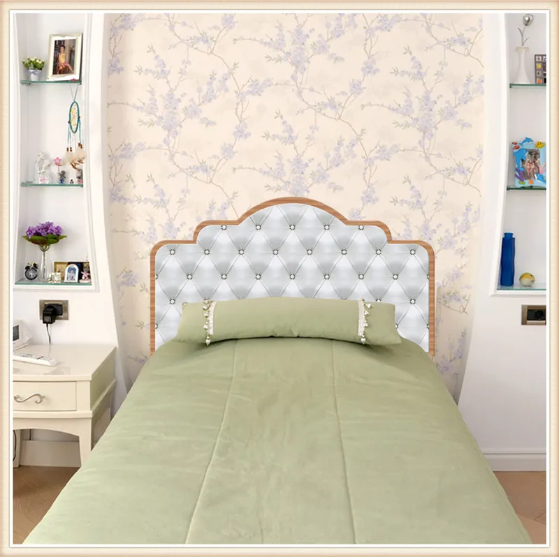 Стиль экологически чистый ПВХ спальня кровать голова фон для изголовья стикер креативность стикер на стену украшение дома