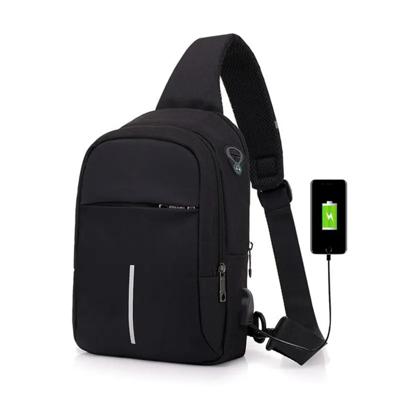 

Men Shoulder Bag Big capacity Chest Pack Single Shoulder Bags Waterproof leisure best Inclined fashion Handbag hologram