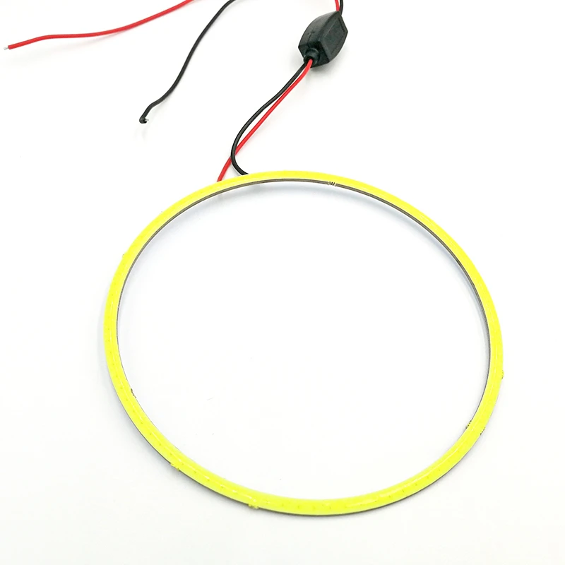  White 120mm Car Angel Eye COB Light Circle Ring Headlight Lamp Car Led Lights COB Angel Eyes Ring Lighting 12V.03