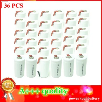

NI-CD 1.2V SC1800mAh Battery Cell Subc Batteria Rechargeable SC Accumulator 36 Pieces Included
