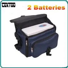 COXTOD две батареи подлинный портативный концентратор кислорода дома путешествия с Автомобильное зарядное устройство