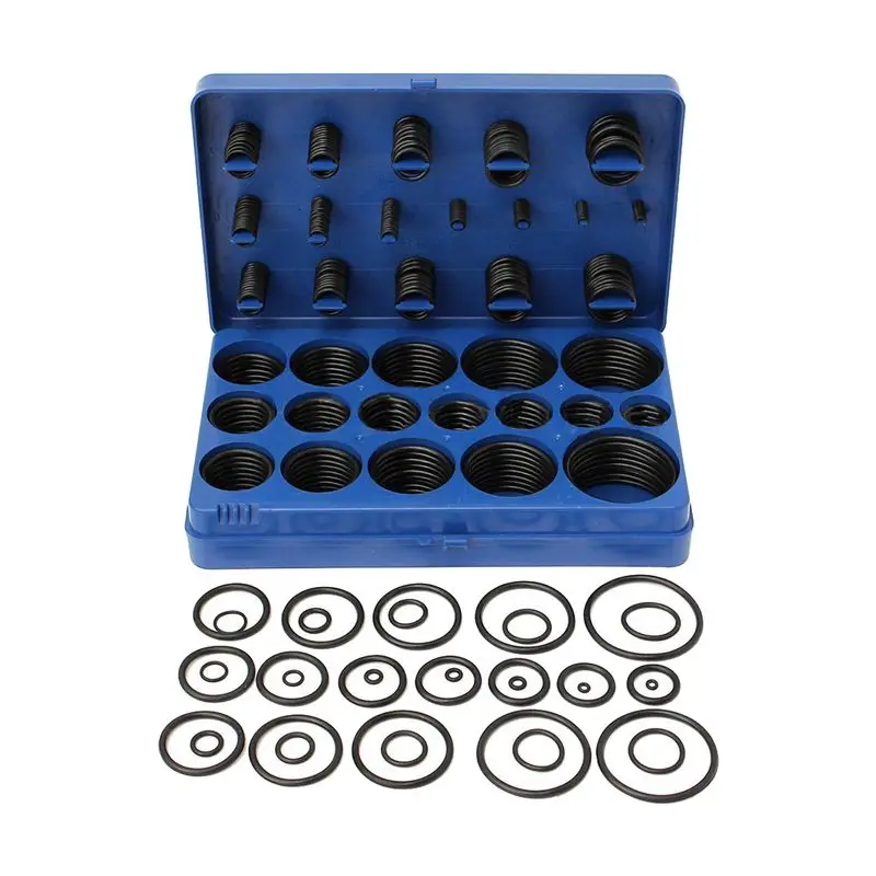 

Kit 419Pcs O-Ring O-Ring Black Rubber 32 Sizes With Case 3-50mm
