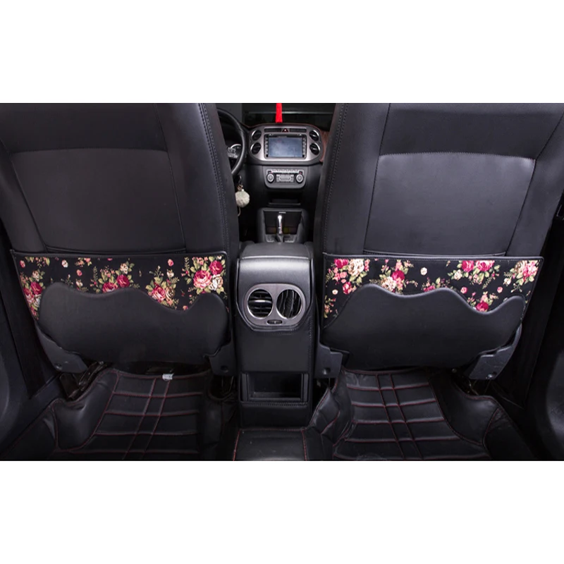 

Camry Corolla EX Levin Reiz Mark X Highlander Yaris L Crown 14 13 12 generation Leather car seat back Armrest box back pad mats