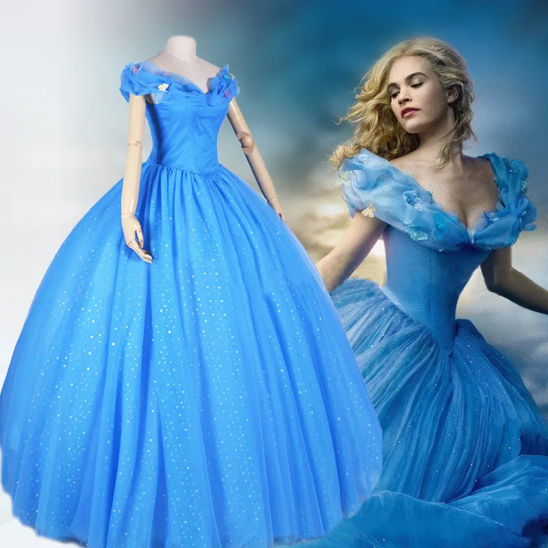 New movie Cinderella Princess 2015 Cinderella dress for adult women ...