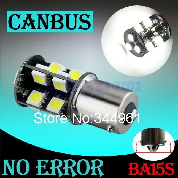 1156 BA15S 19 SMD CANBUS OBC Error Free автомобильный светодиодный светильник p21w R5W светодиодный лампы Фары заднего хода автомобиля светильник Парковка лампы Авто 12V