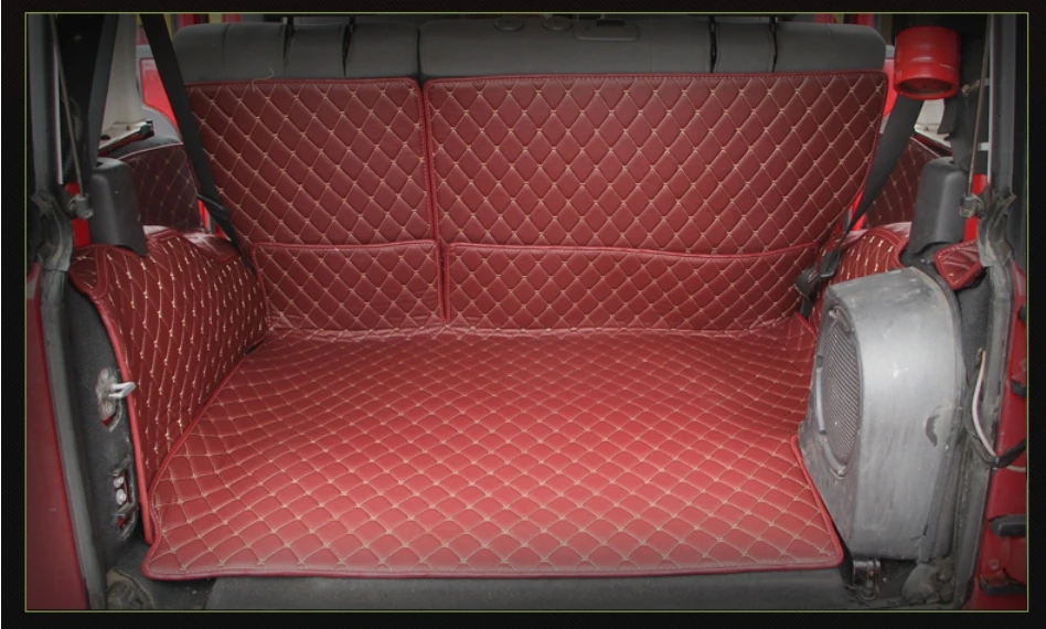 Высокое качество! Специальные коврики для багажника автомобиля Jeep Wrangler JK 2017-2007