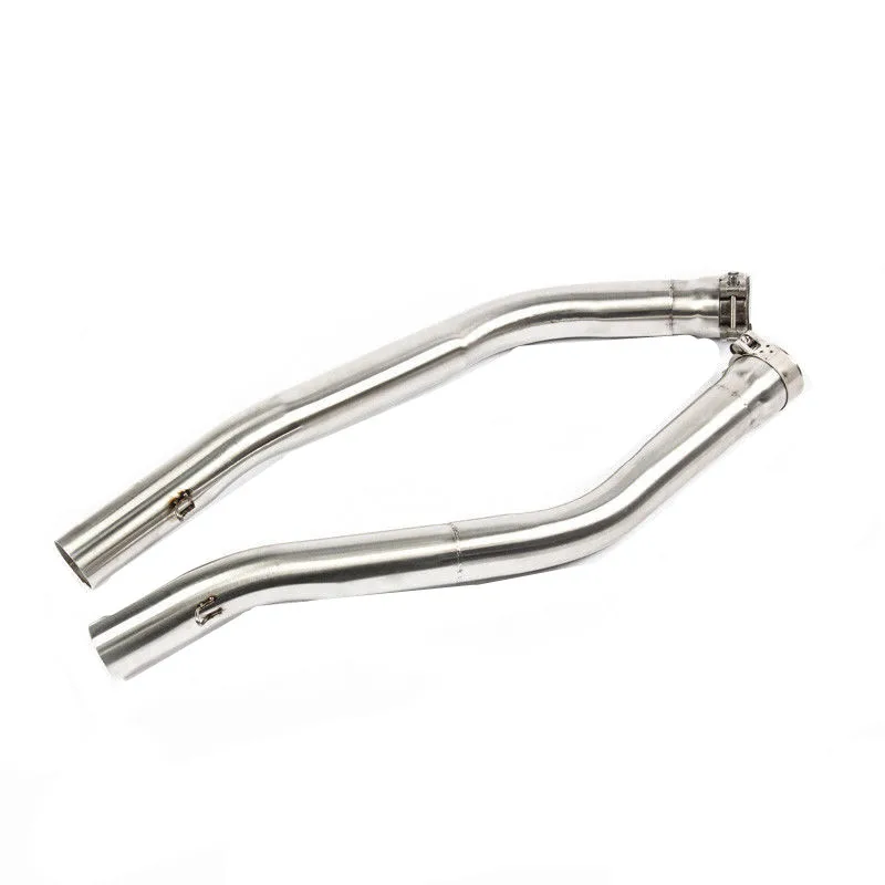 

Motorcycle Exhaust Muffler Middle Link Pipe For 2008-2017 Suzuki Hayabusa GSXR 1300