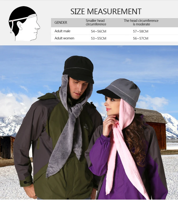 Outfly Зима Новое поступление Модная шапка Креативный дизайн шарф шапка хит цвет литературный стиль теплая шапка унисекс шапки-бомберы брендовая Кепка